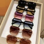 6 Piezas Gafas De Plástico Cuadradas Decorativas