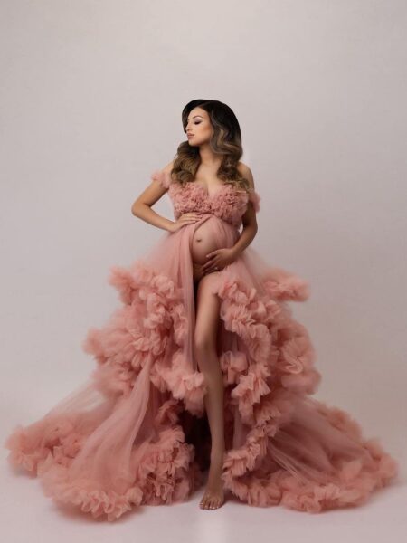 Vestido de Maternitad para sesión de fotos