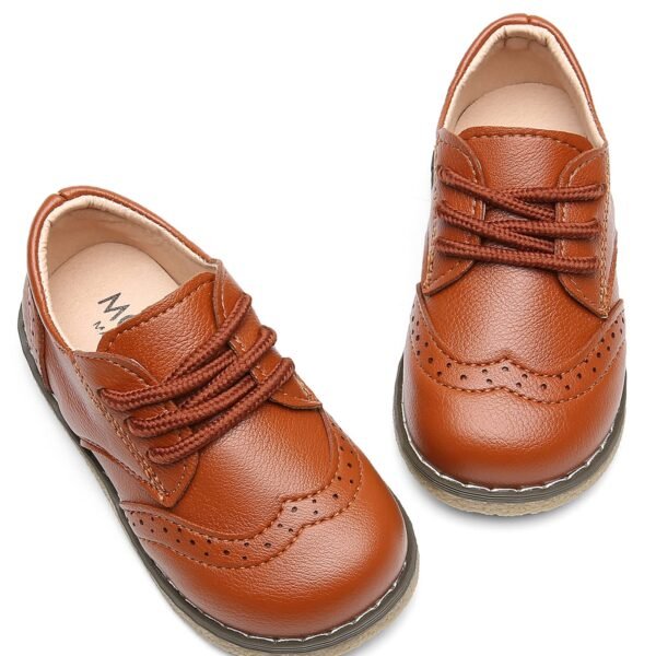 Zapatos oxford de cuerdo para niño o niña
