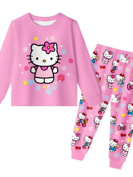 Conjunto de pijama de niña Hello Kitty