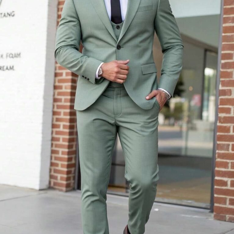 Traje formal de 2 piezas de saco y pantalon para hombre
